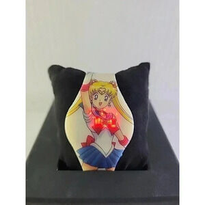 Rare Sailor Moon Accutime Watch SLM4001 Working New Battery 44mm